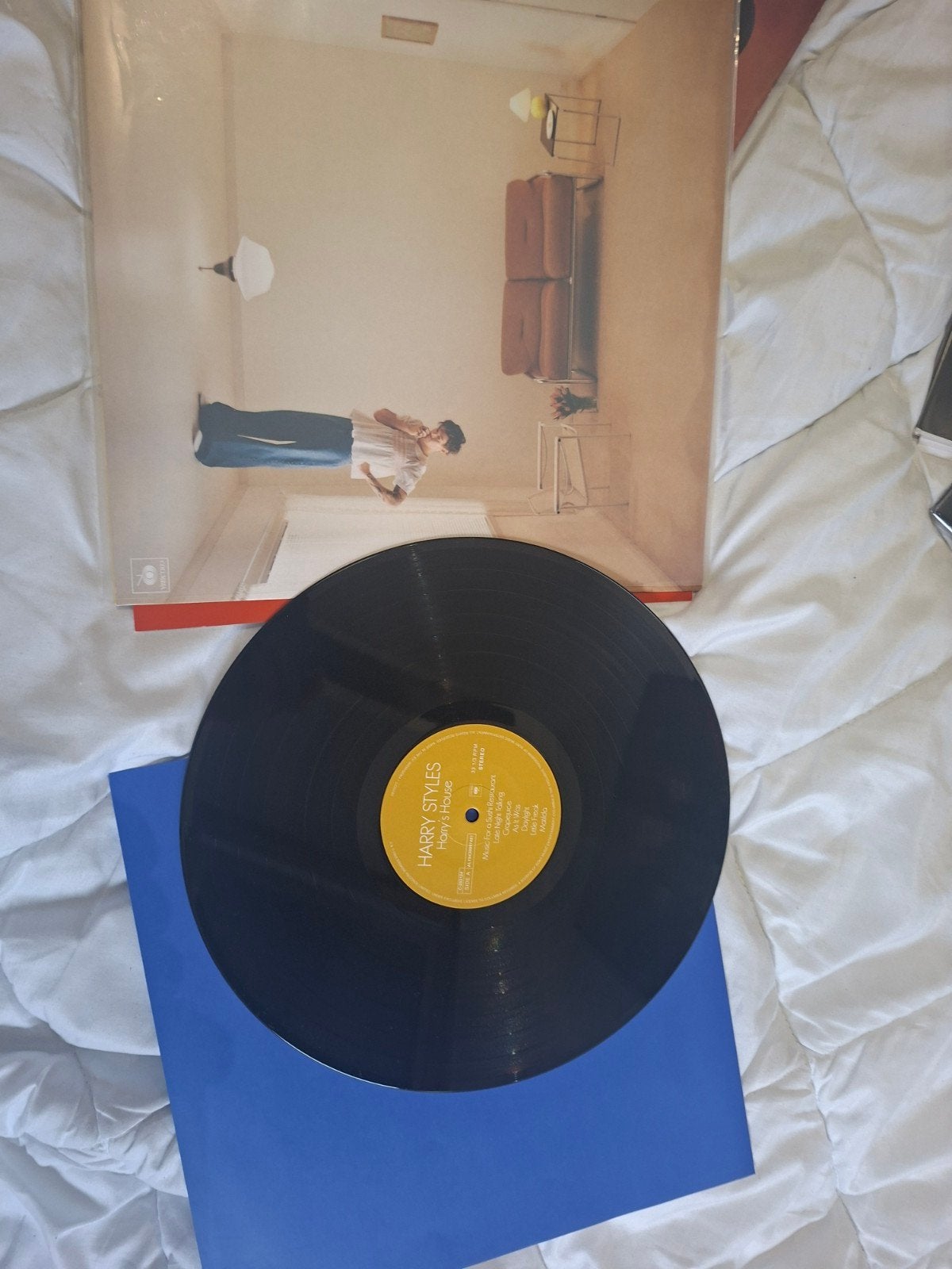 Harry styles, harry's house vinyl zwart, Ophalen of Verzenden, Zo goed als nieuw, Overige formaten