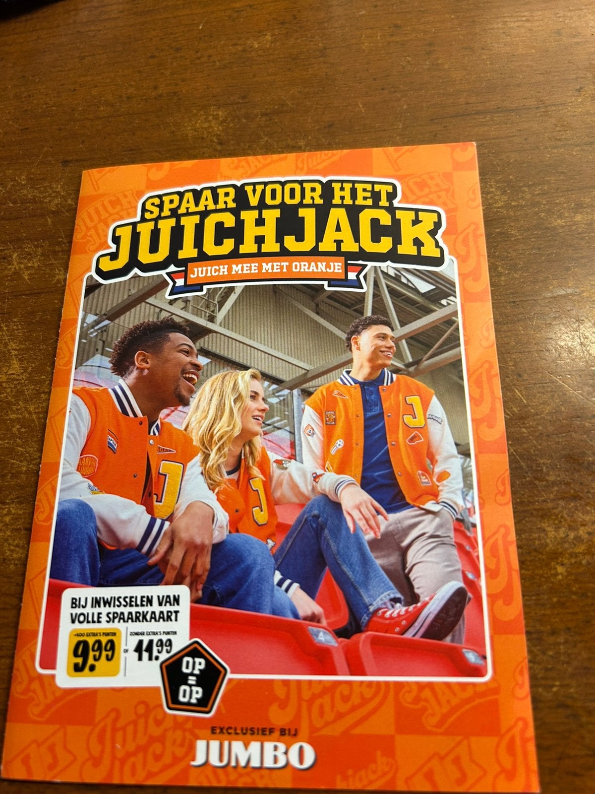 1 volle kaart voor n juich jack te kopen, Verzamelen, Jumbo, Ophalen of Verzenden