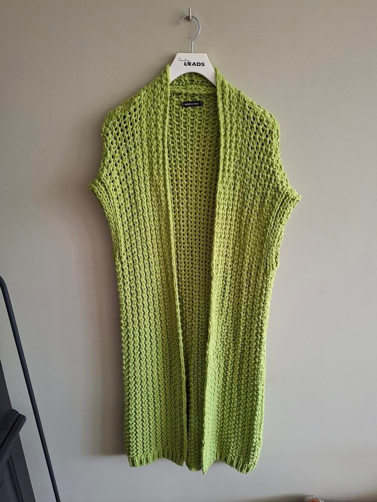Stoer groen vest 1maat, Ophalen of Verzenden, Zo goed als nieuw, Groen