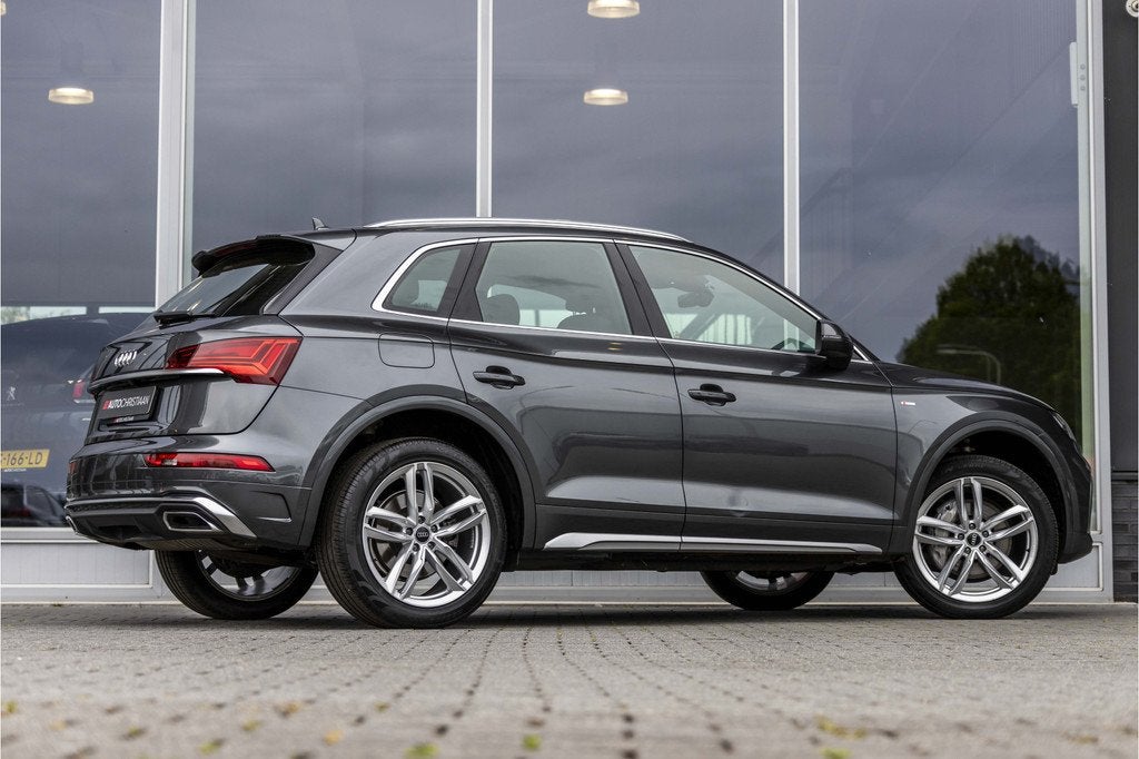 Audi Q5 50 TFSI e S edition | Matrix LED | Camera (bj 2021), Auto's, Audi, 12 maanden, Gebruikt, Euro 6, 4 cilinders
