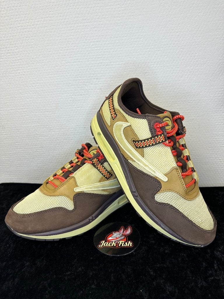 Nike air Max 1 Travis Scott Baroque brown - size 43, Kleding | Heren, Schoenen, Nike air max, Overige kleuren, Ophalen of Verzenden