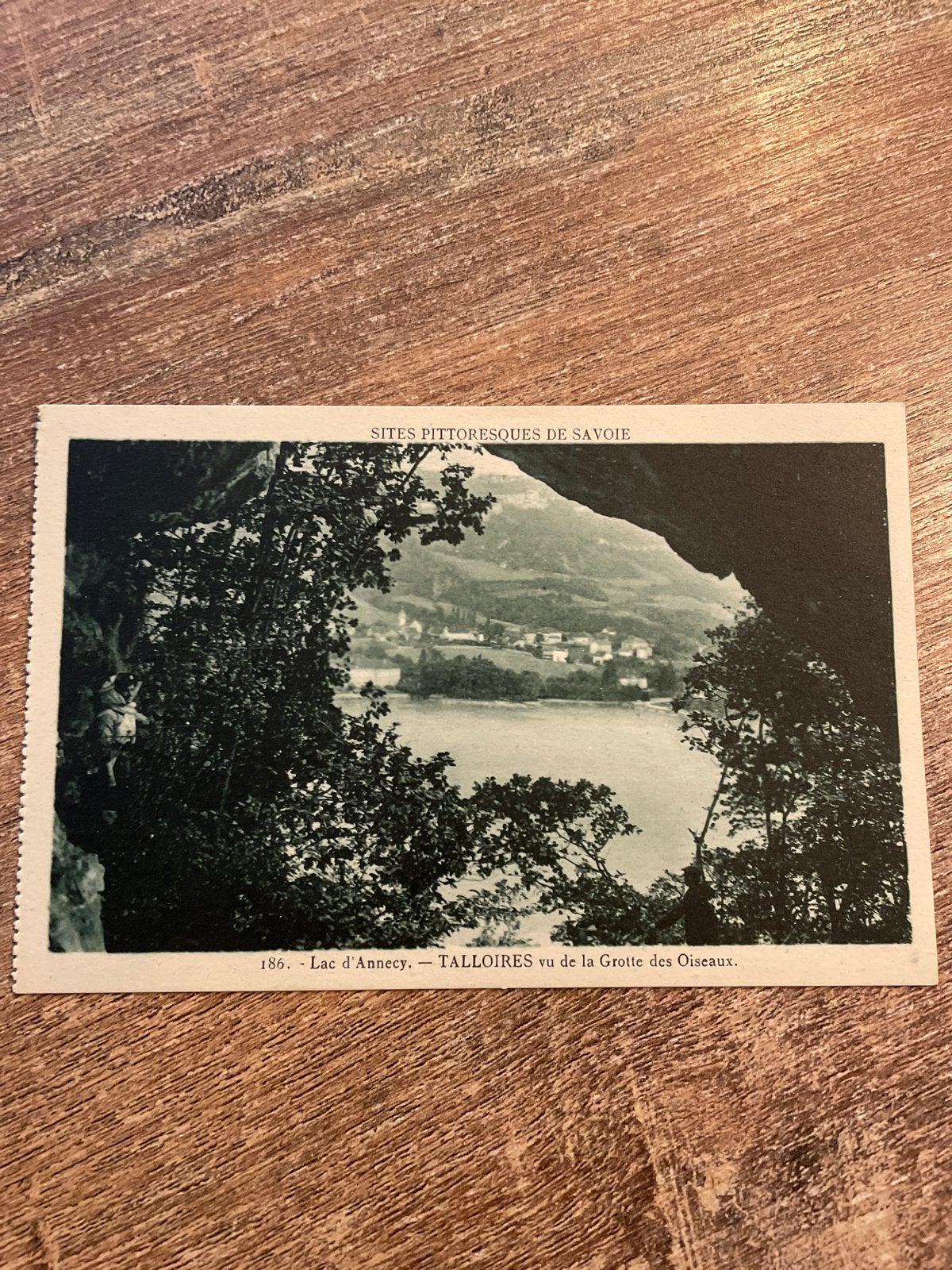 Ansichtkaart Lac d'Annecy - Talloires, Grotte des Oiseaux, Ophalen of Verzenden, 1920 tot 1940, Ongelopen, Frankrijk