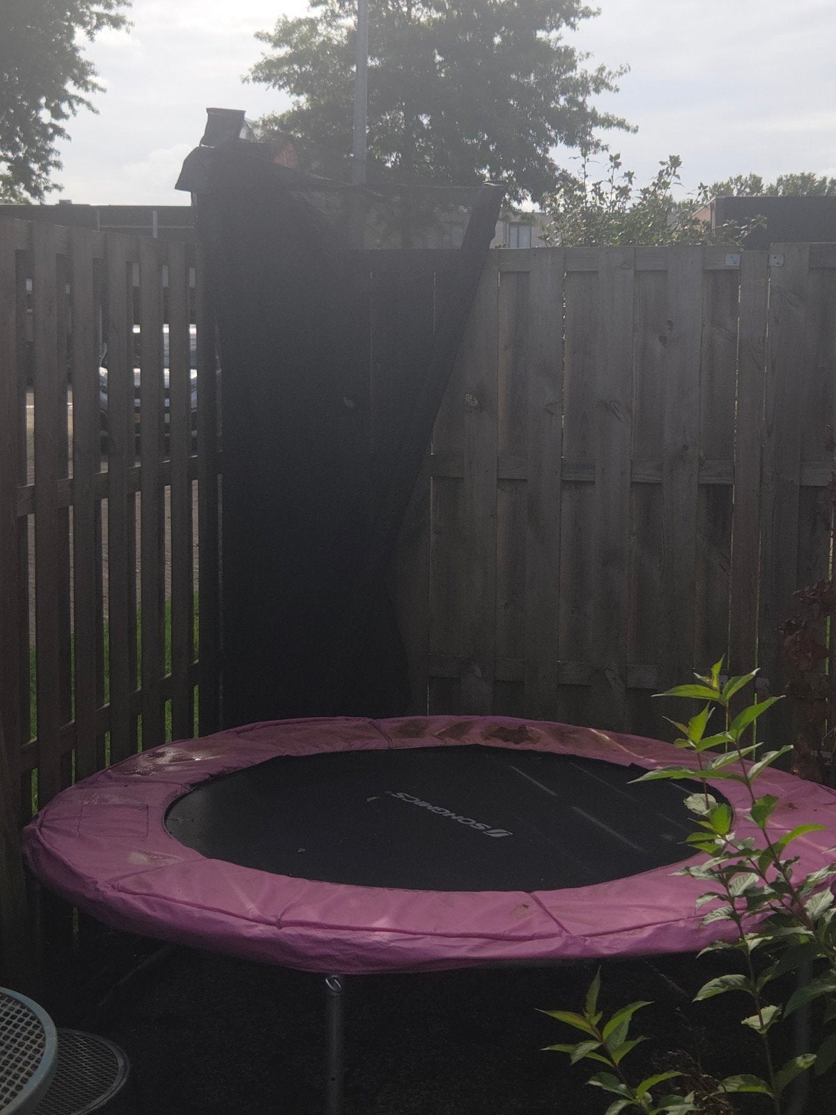 Ronde trampoline met veiligheidsnet