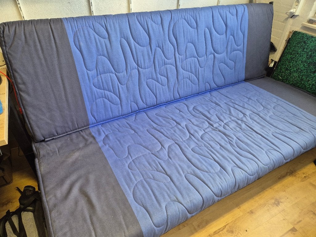 Slaap bank ikea, Ophalen, Zo goed als nieuw, Tweepersoons, 140 cm