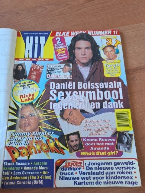Hitkrant 1996 Backstreet Boys 3T Madonna Skunk Anansie, Verzenden, 1980 tot heden, Nederland, Tijdschrift