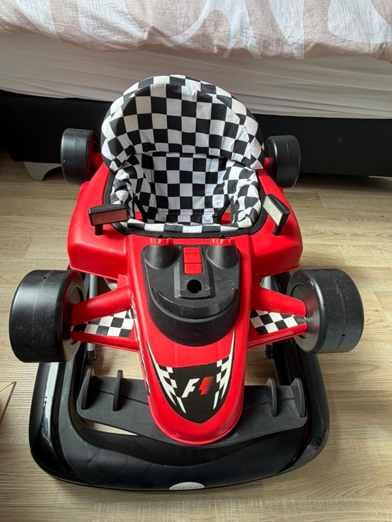 Loopwagen raceauto, Ophalen of Verzenden, Gebruikt