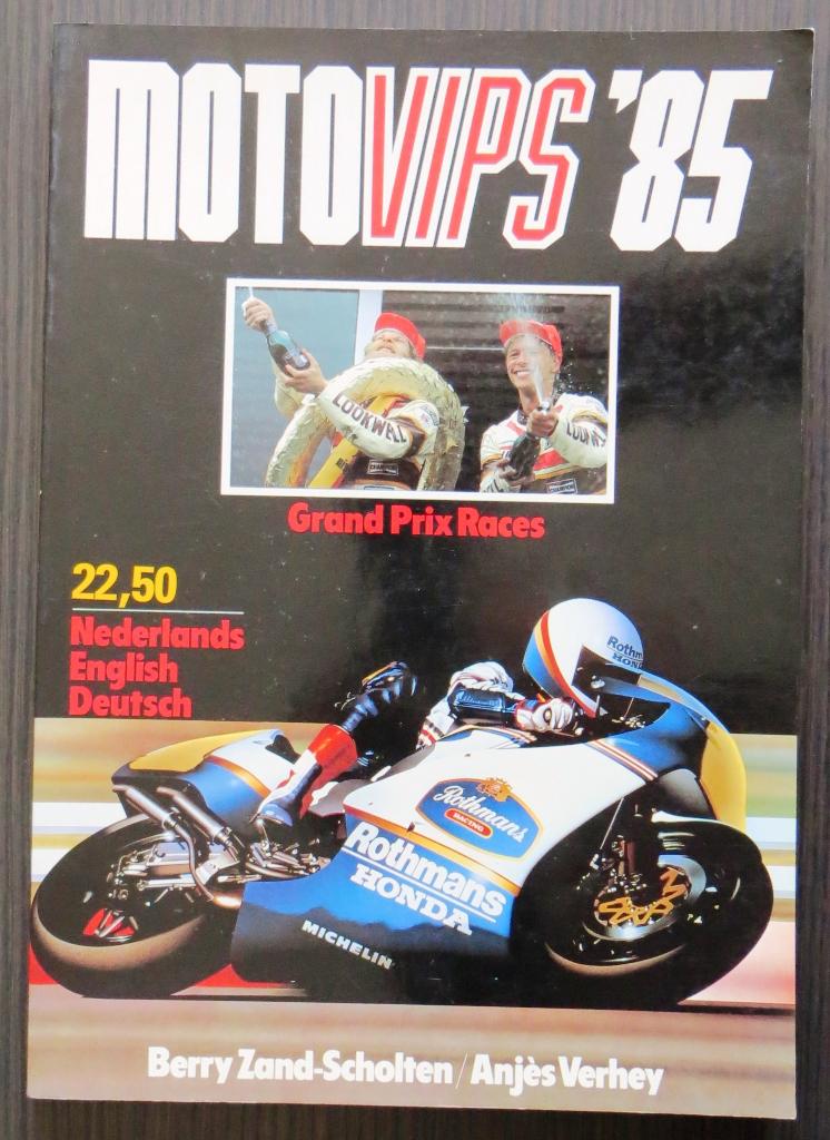 MotoVIPs '85 (Berry Zand-Scholten), Boeken, Motoren, Gelezen, Algemeen, Verzenden