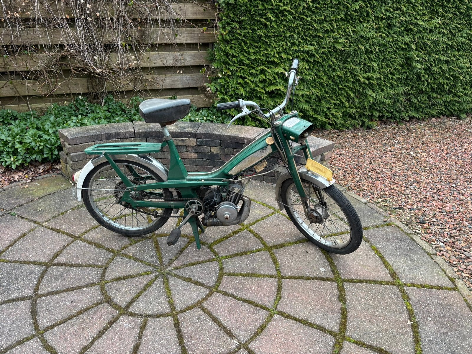 Kaptein mobylette av50, Fietsen en Brommers, Maximaal 45 km/u, 49 cc, 1 versnellingen, Ophalen