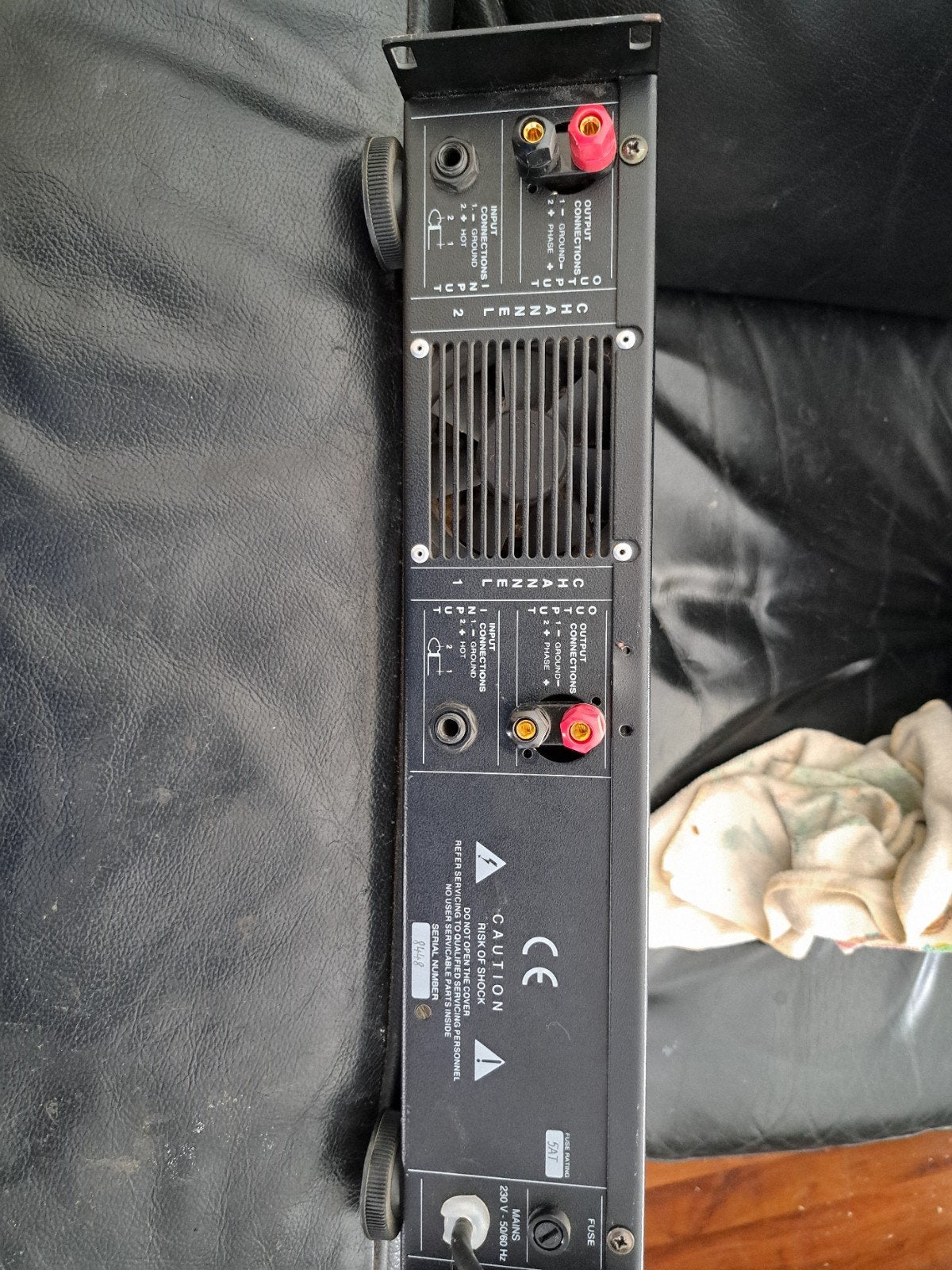 Professionele Audio Eindversterker - Gebruikt, Audio, Tv en Foto, Gebruikt, 120 watt of meer, Stereo, Ophalen