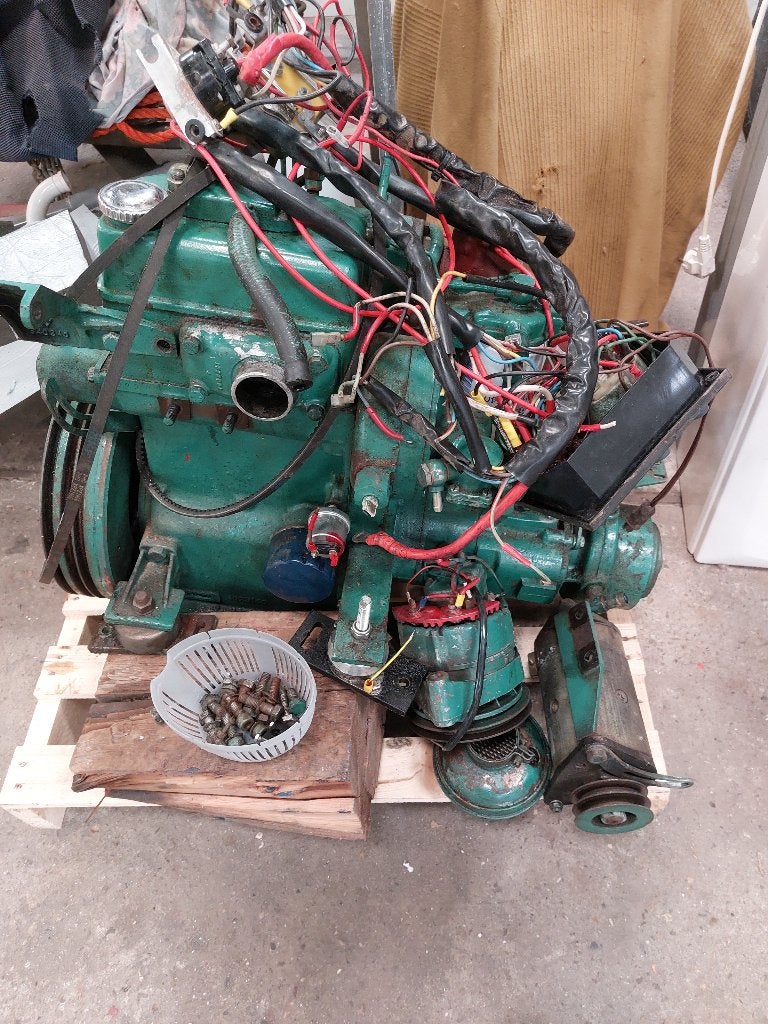volvo penta, Watersport en Boten, Ophalen, 10 tot 30 pk, Gebruikt, Binnenboordmotor