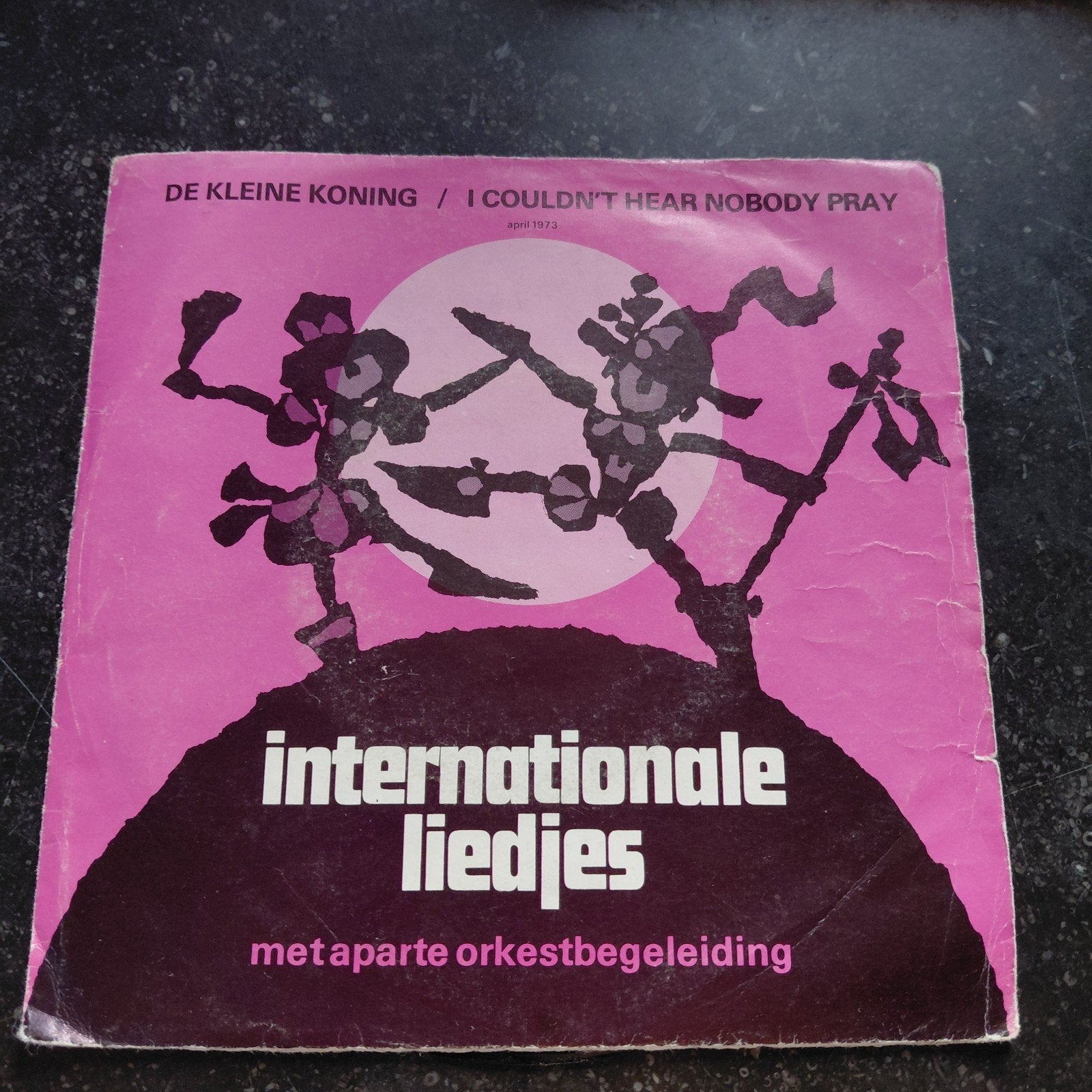 De Kleine Koning  I Couldn't Hear Nobody Pray - Internationa, Gebruikt, Overige genres, 7 inch, Ophalen of Verzenden