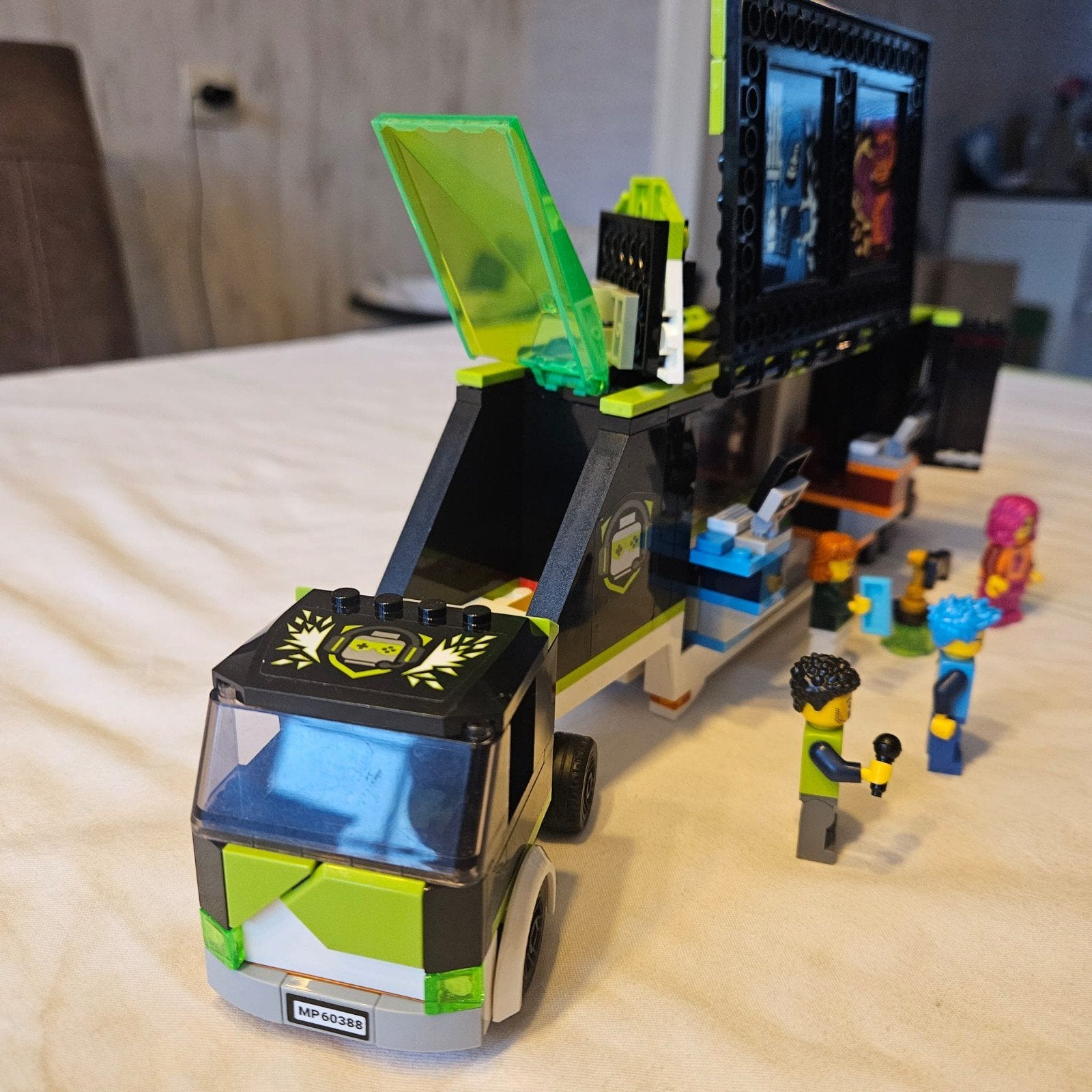 Lego city Gamingtoernooitruck 60388, Lego, Ophalen of Verzenden, Complete set, Compleet