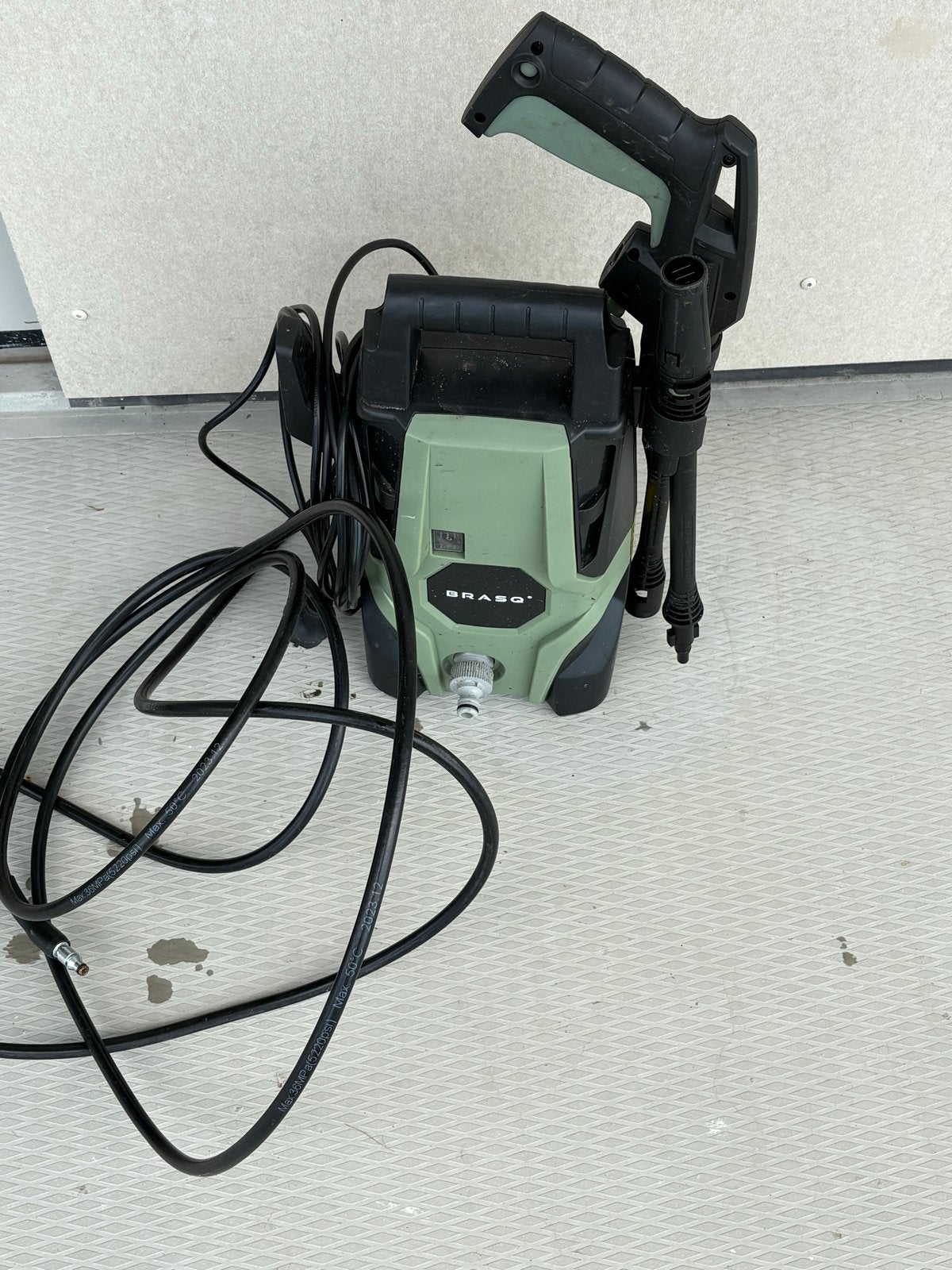 Brasso Hogedrukreiniger - Krachtig en Compact, Ophalen of Verzenden, Gebruikt, Elektrisch