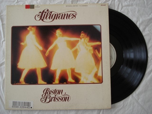 Gaston Brisson - Filigranes, LP, Gebruikt, Ophalen of Verzenden, Gatefold hoes