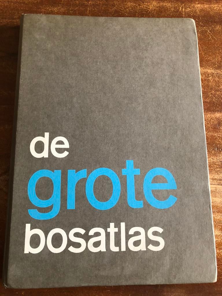 De grote Bosatlas uit 1971 (editie 47), Bosatlas, 2000 tot heden, Ophalen of Verzenden, Zo goed als nieuw