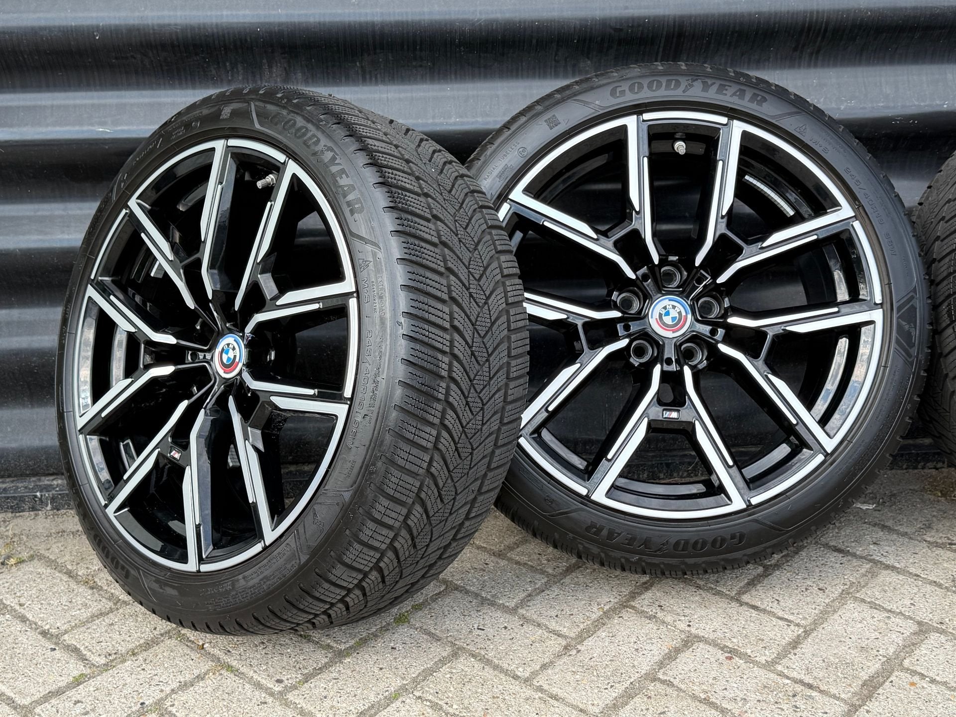 19” Origineel M BMW i4 4 Serie G26 859M velgen winterbanden, Gebruikt, -, -, Banden en Velgen