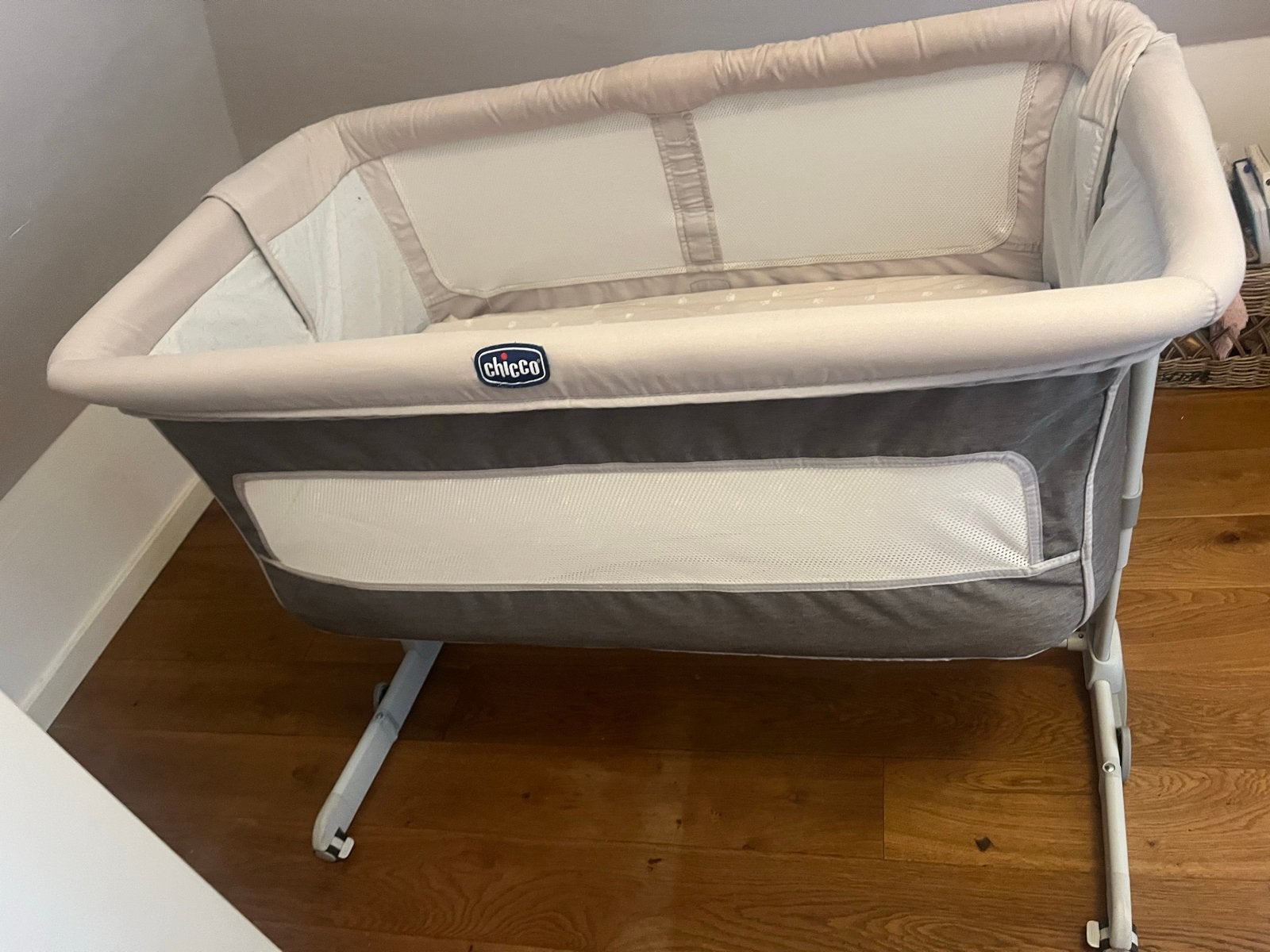 Chicco Next2Me Dream Co-Sleeper, Kinderen en Baby's, Babywiegjes en Ledikanten, Zo goed als nieuw, Wieg, Ophalen of Verzenden