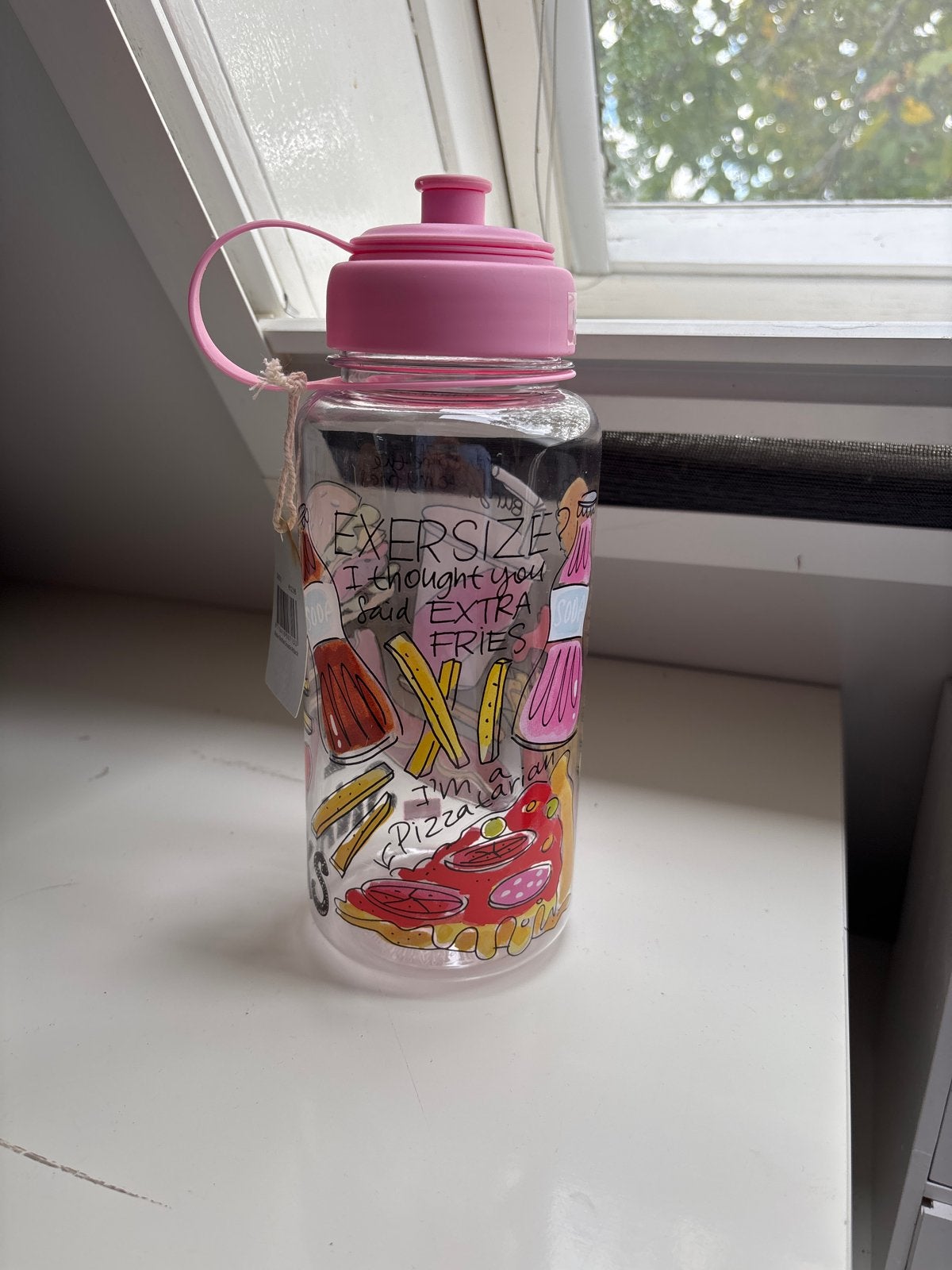 Blond Amsterdam bidon met 'I love snacks' opdruk, Ophalen of Verzenden, Nieuw