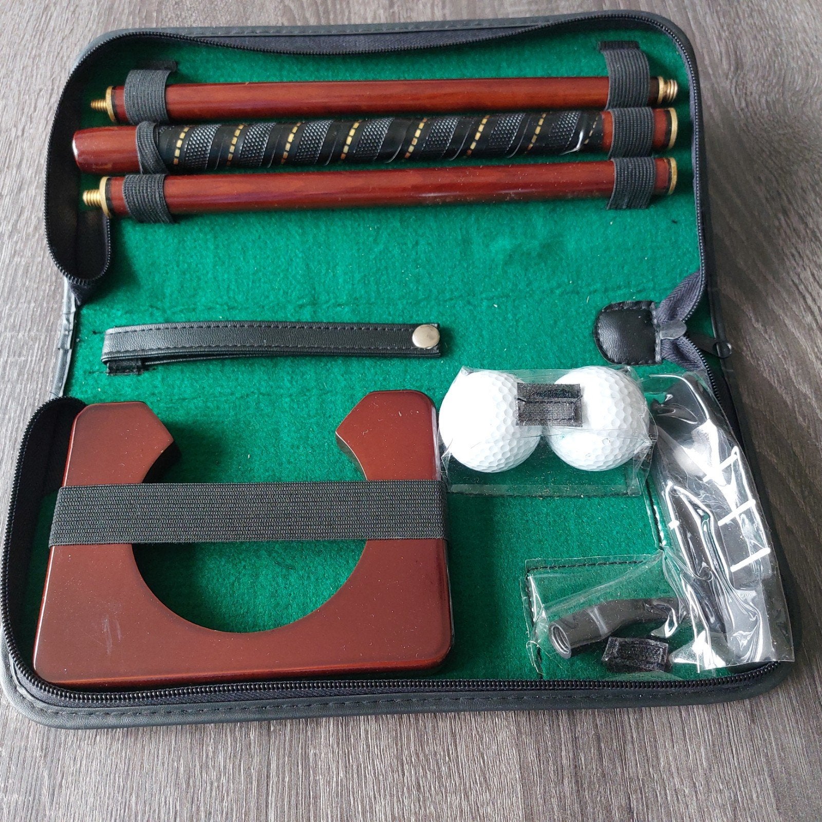 Mini Golf Putter Set in Luxe Reisetui, Ophalen of Verzenden