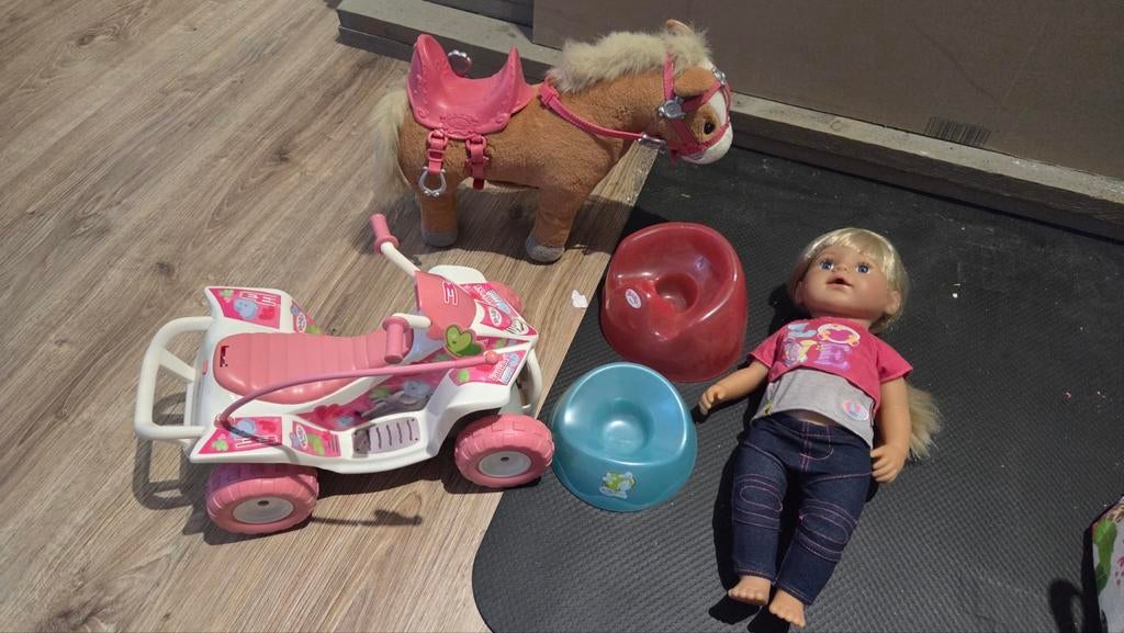 Te koop baby born spullen, Ophalen of Verzenden, Overige merken