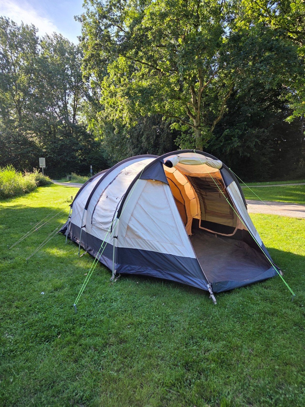 Obelink Optima 4 TC, Caravans en Kamperen, Ophalen, Zo goed als nieuw, Tot en met 4