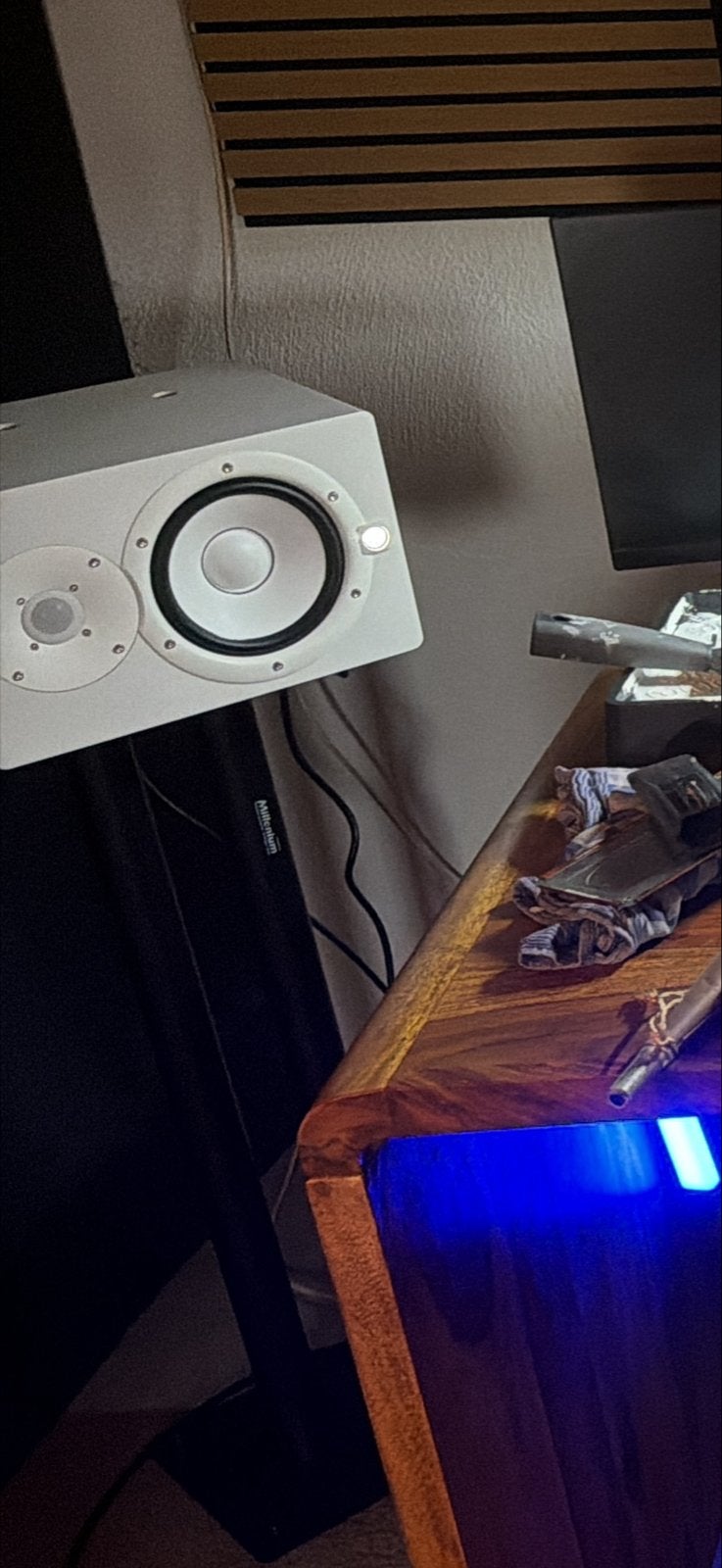 Yamaha HS7 Studio Monitoren (Wit) nieuw, Ophalen of Verzenden, Zo goed als nieuw, Studiomonitor, Yamaha