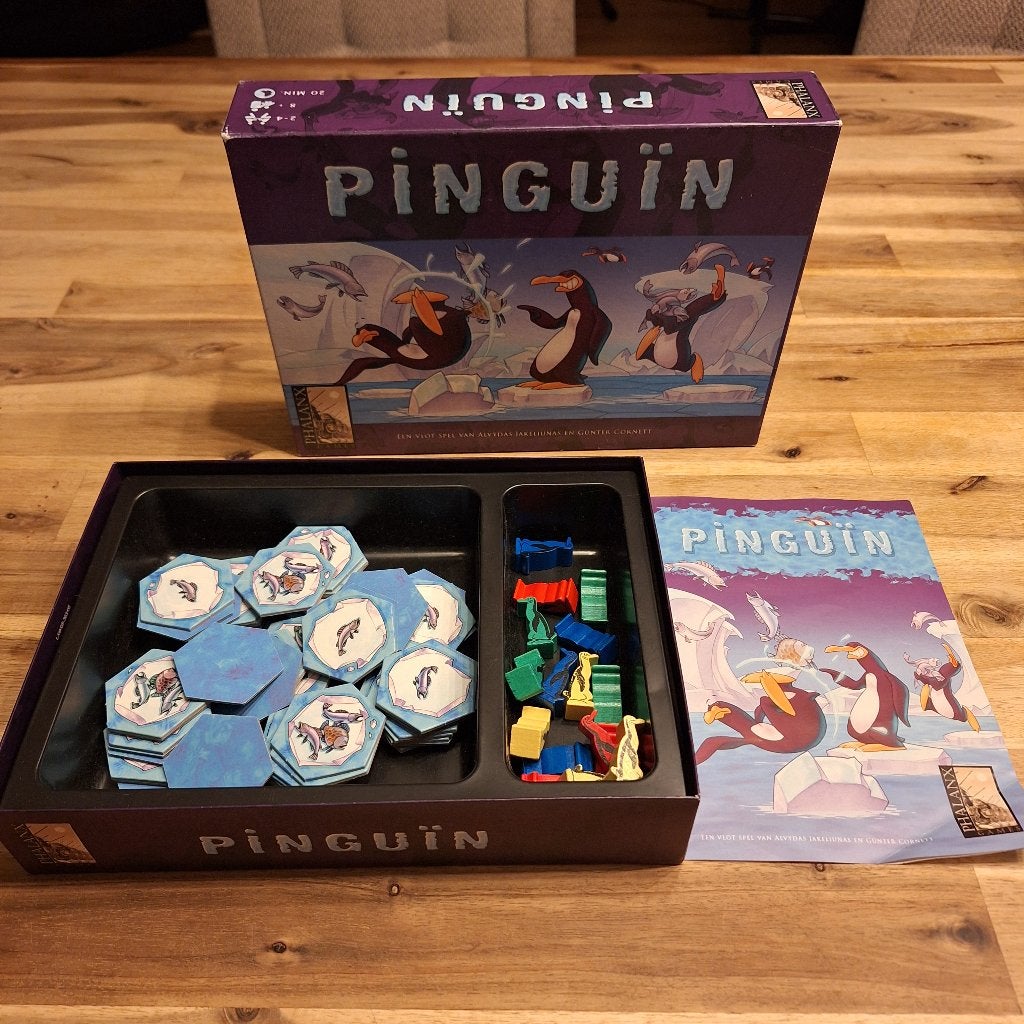 Pinguïn Bordspel - Zo goed als nieuw, Drie of vier spelers, Ophalen of Verzenden, Zo goed als nieuw, Phalanx