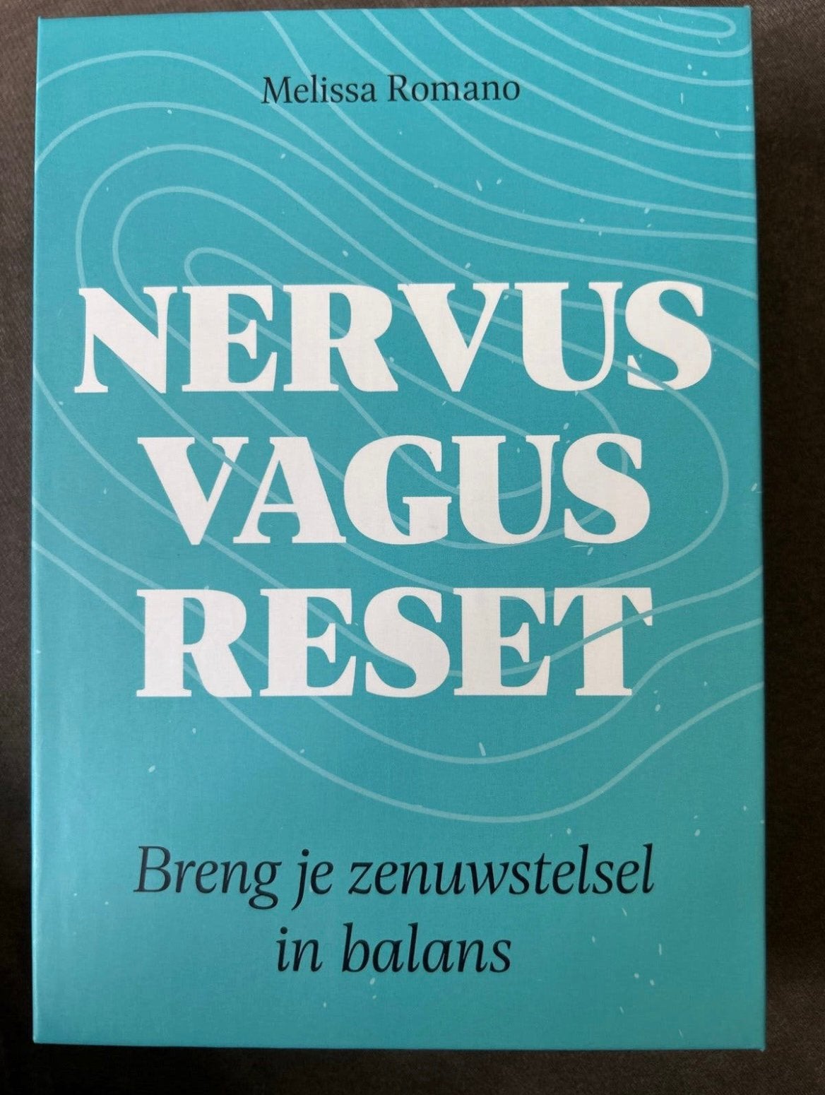 Nervus vagus-reset - Melissa Romano - zenuwstelsel in balans, Boeken, Ophalen of Verzenden, Zo goed als nieuw, Melissa Romano