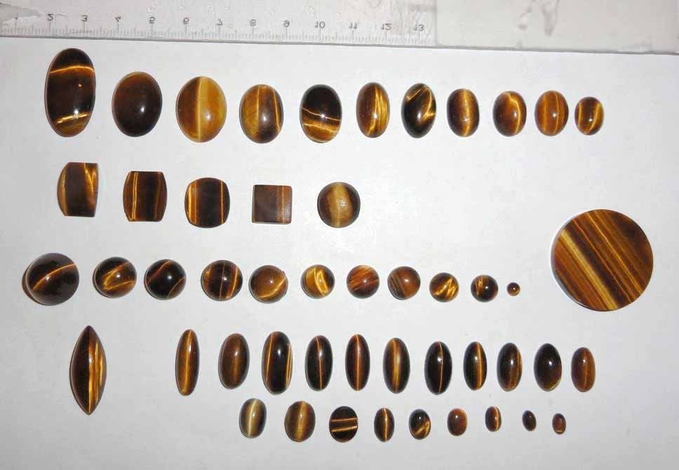 Cabochons Tijgeroog edelsteen, Sieraden, Tassen en Uiterlijk, Edelstenen, Ophalen of Verzenden, Nieuw