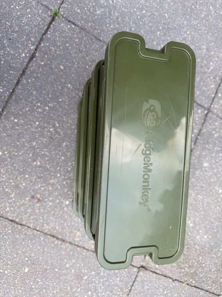 4x ridgemonkey Bucket standaard bakjes nieuw., Ophalen of Verzenden, Nieuw, Overige typen