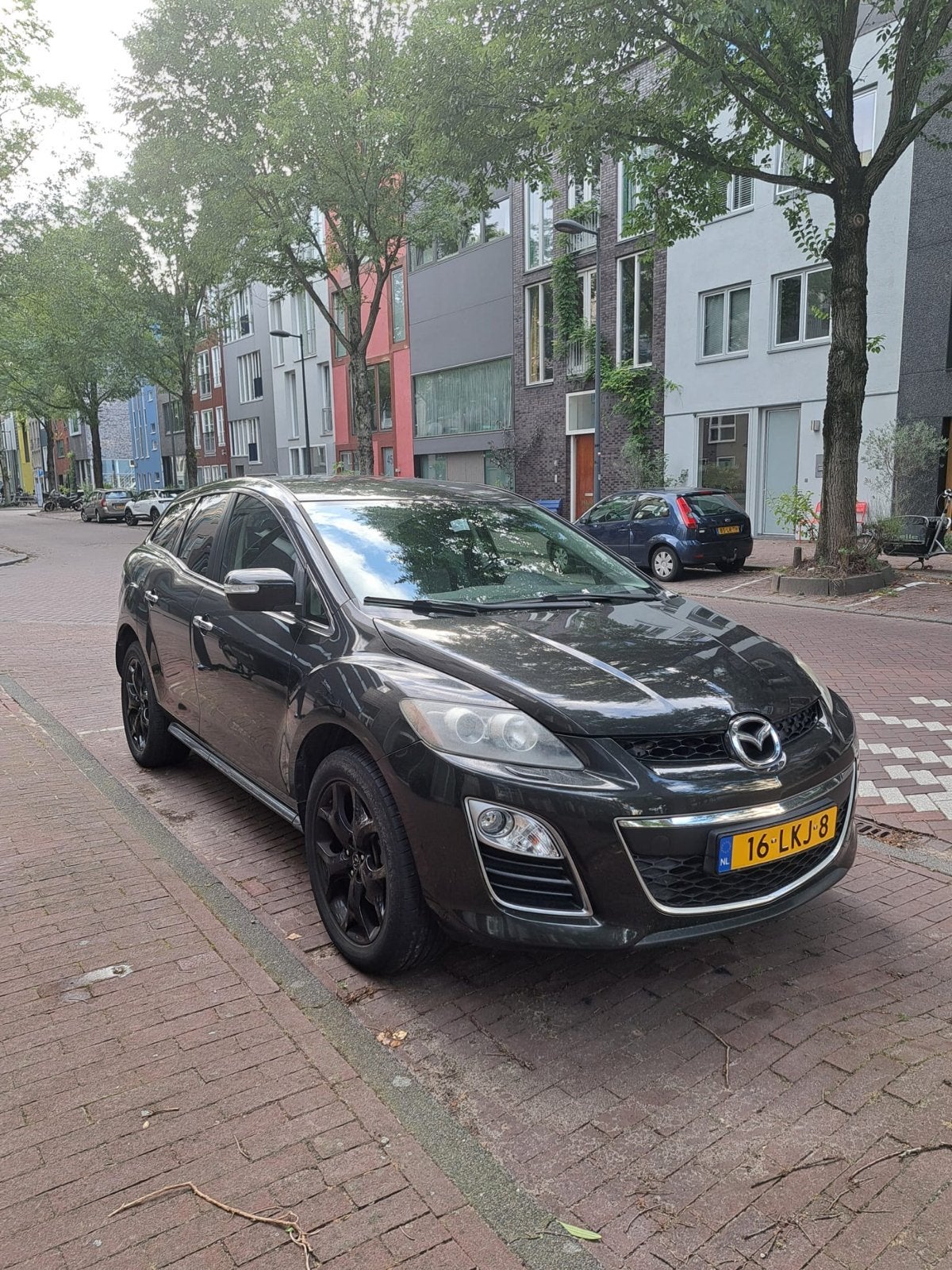 Mazda CX-7 2.2 Citd 127KW 2010 Zwart, Auto's, 13 km/l, 1800 kg, 4 cilinders, Zwart