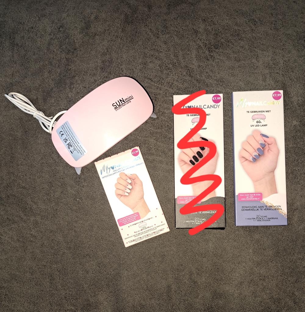Gel stickers gellakstickers, Ophalen of Verzenden, Nieuw, Roze, Handen en Nagels