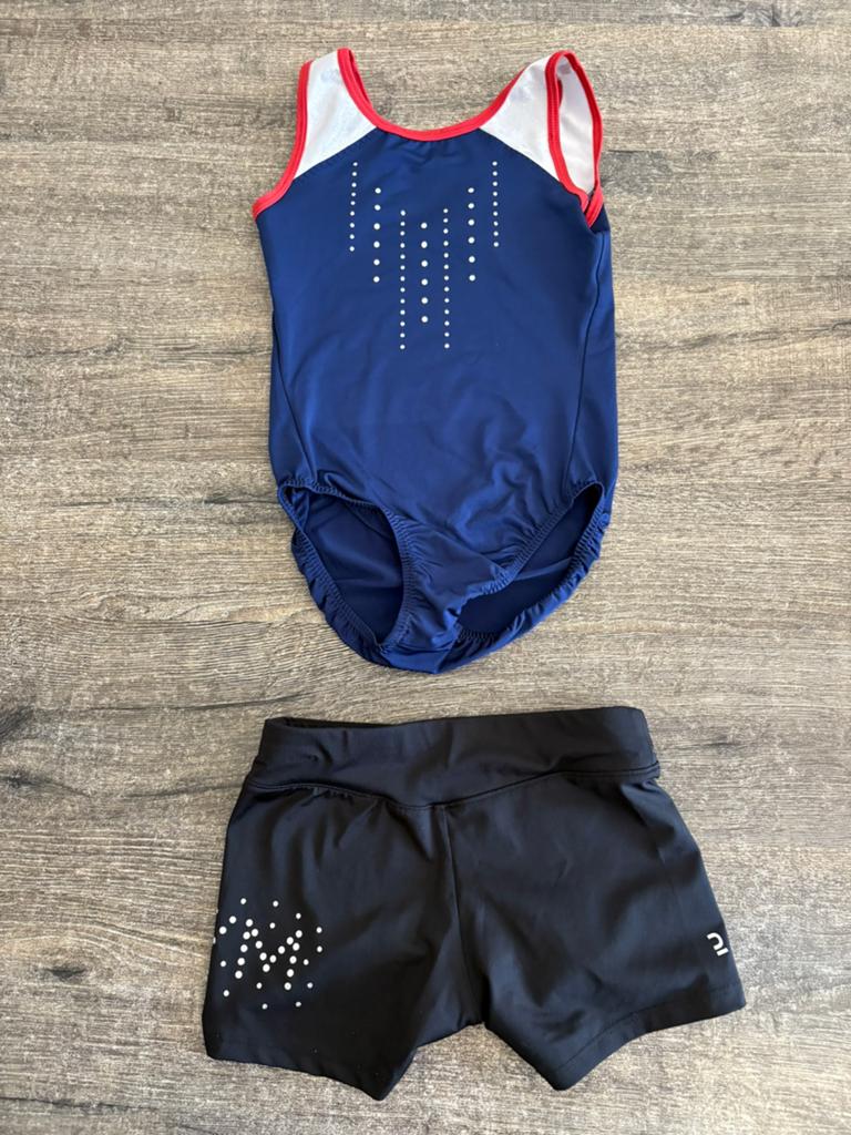 Turn setje kind 7/8 jaar Decathlon, Sport en Fitness, Turnen, Kindermaat 122 t/m 140, Ophalen of Verzenden, Zo goed als nieuw