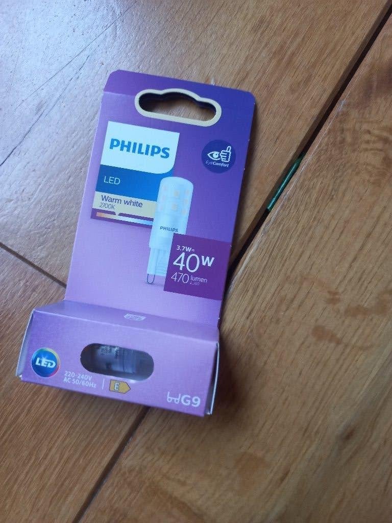 Philips LED Capsule Transparant - 40 W - G9 / dimbaar- nieuw, Led-lamp, Nieuw, Overige fittingen, Ophalen of Verzenden