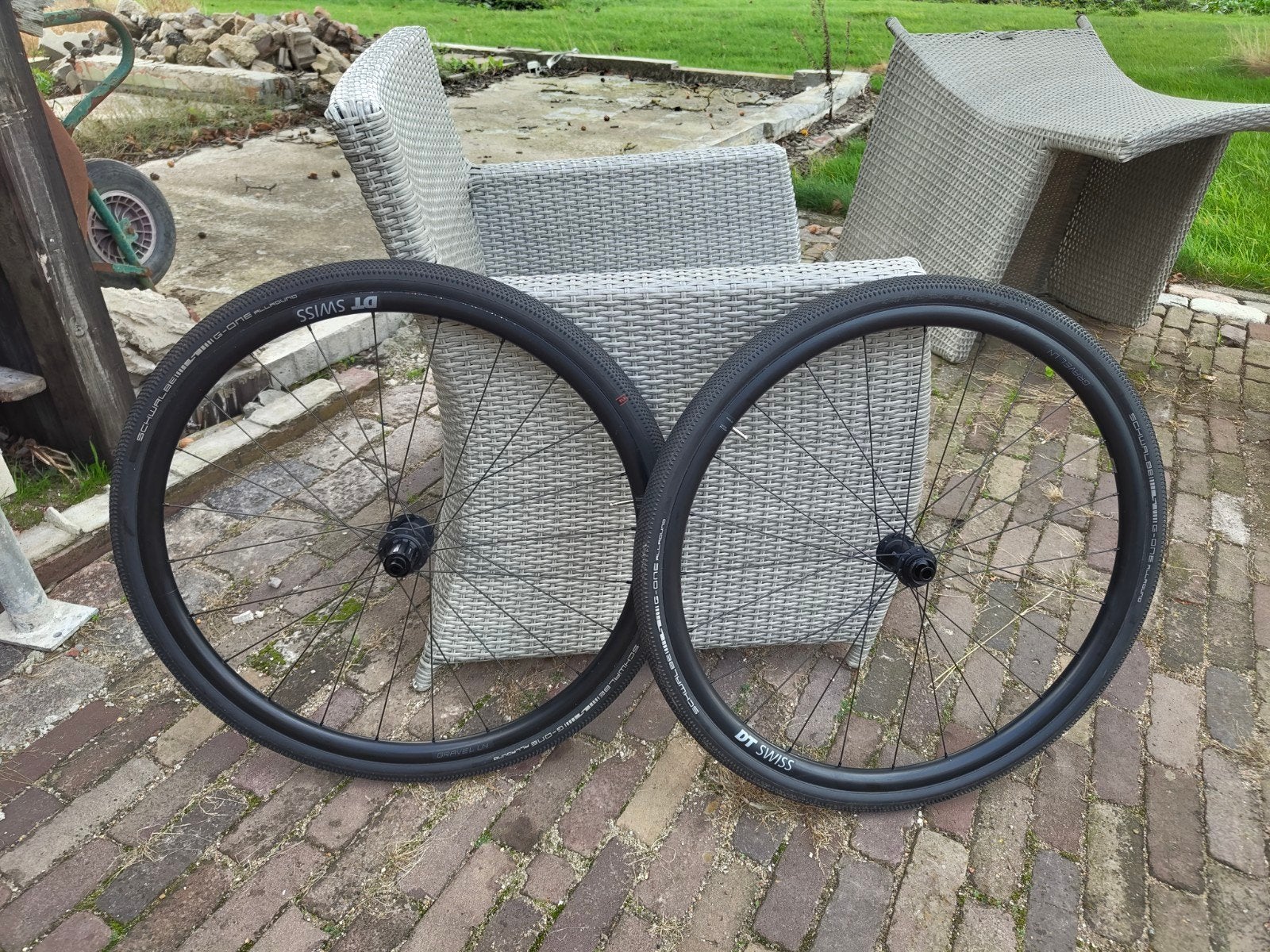 DT Swiss Gravel LN wielset met Schwalbe G-one allround 40mm, Fietsen en Brommers, DT Swiss, Gravelbike, Aluminium, Ophalen
