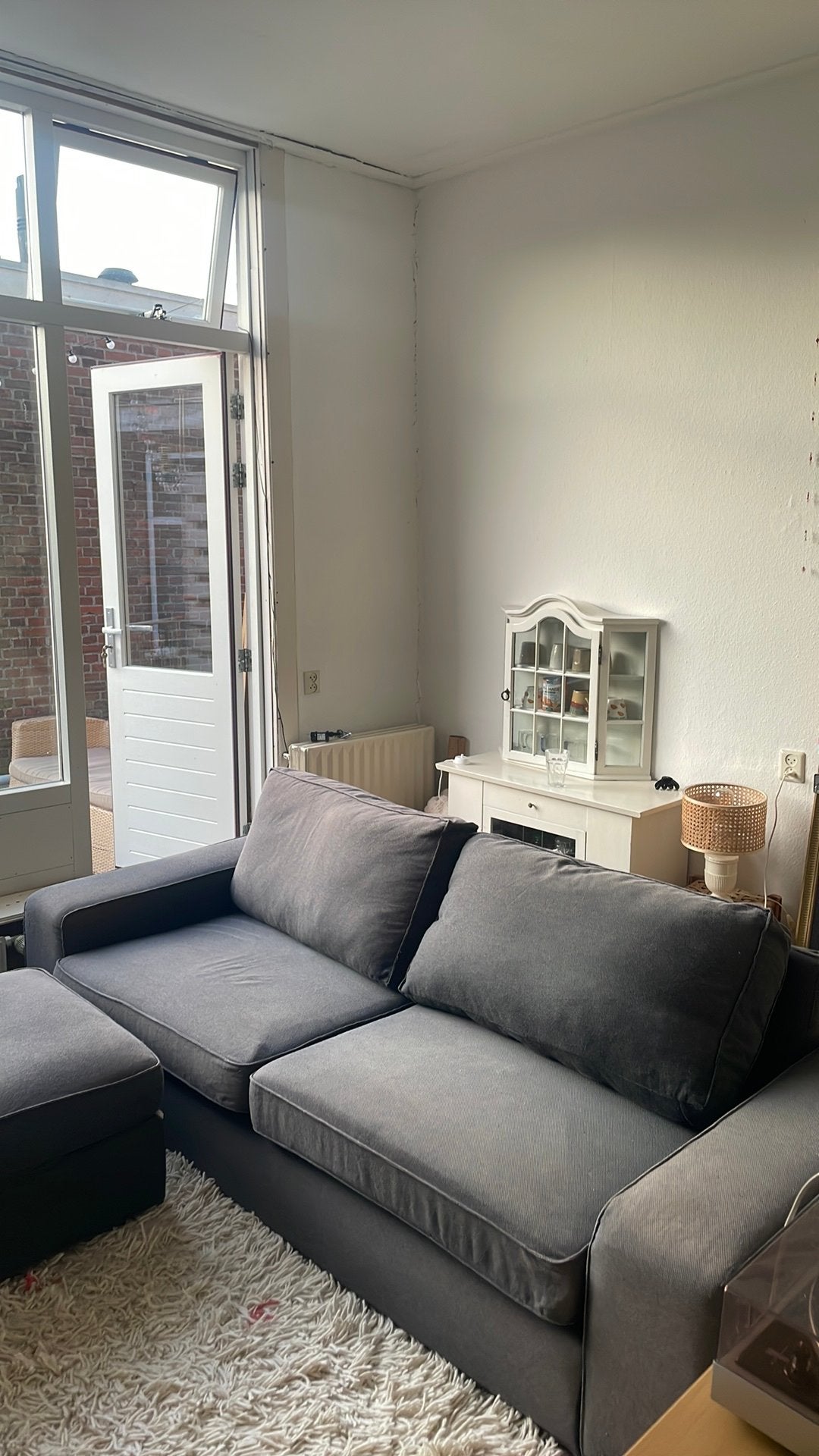 Kivik 3-zits bank IKEA met hocker, Ophalen, Gebruikt