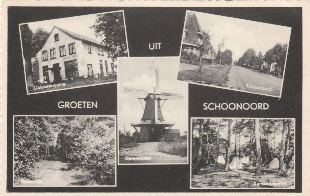 Schoonoord, Ophalen of Verzenden, 1940 tot 1960, Ongelopen, Drenthe