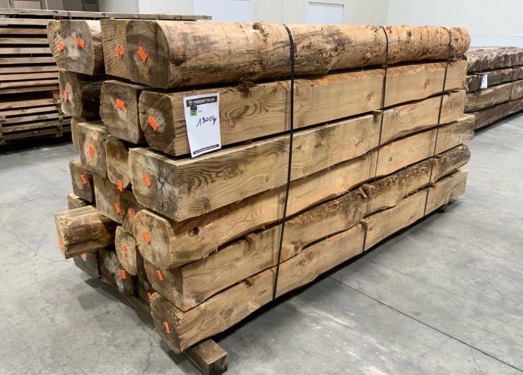 Spaansespar houtBalken - Ideaal voor Constructie en Decorati, Doe-het-zelf en Verbouw, Hout en Planken, Ophalen, Gebruikt, Balk