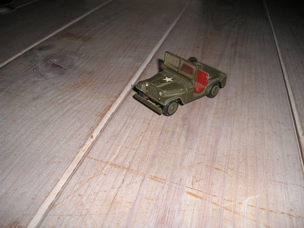 Tekno 814 Jeep, Antiek en Kunst, Antiek | Speelgoed, Ophalen of Verzenden