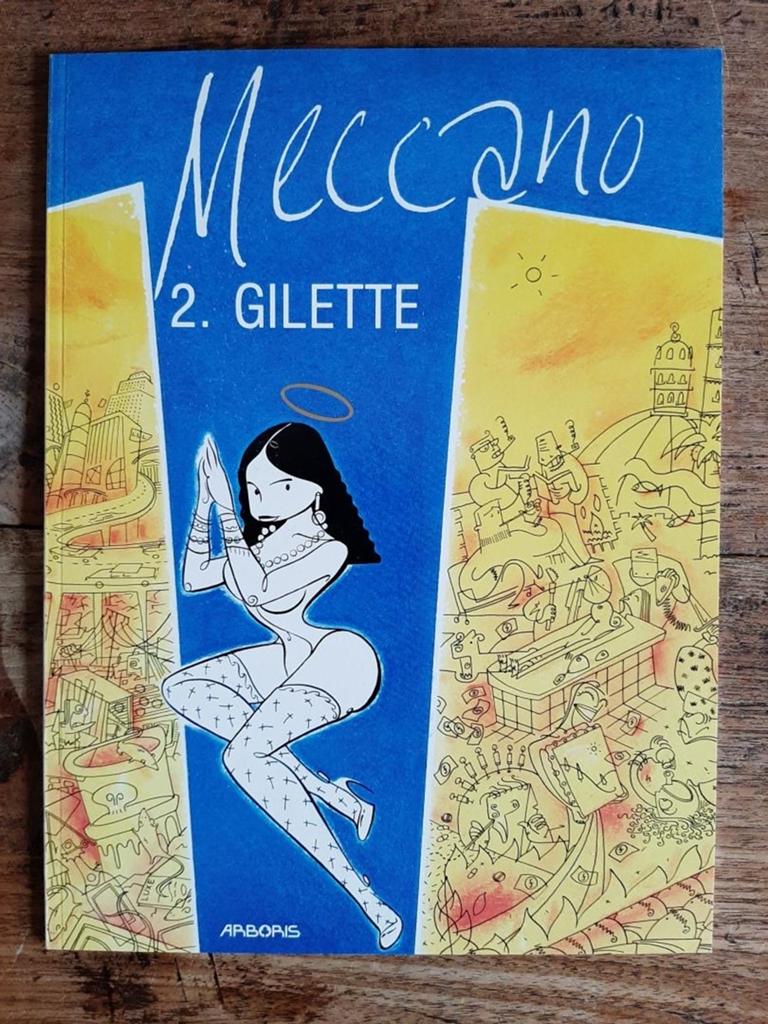 Meccano 2: Gilette - Hanco Kolk stripboek nieuw staat, Eén stripboek, Ophalen of Verzenden, Zo goed als nieuw