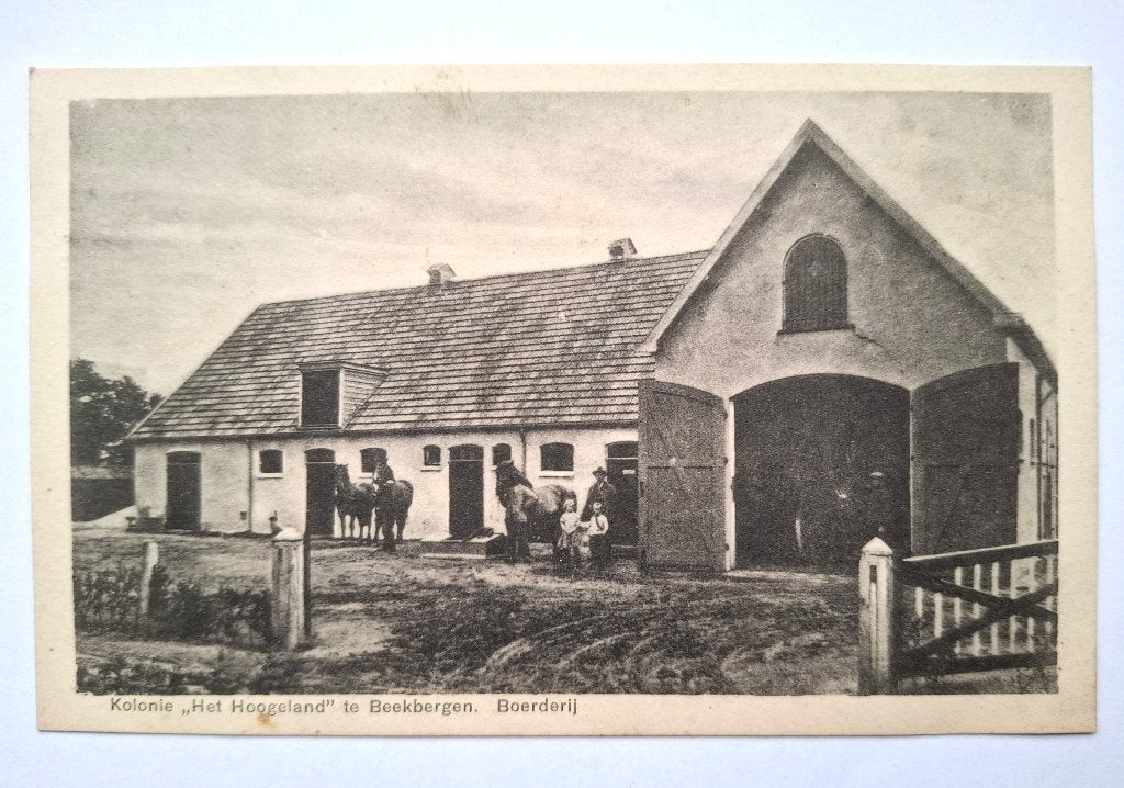 ansichtkaart kolonie Het Hoogeland te Beekbergen – rond 1930, Verzenden, 1920 tot 1940, Ongelopen, Gelderland