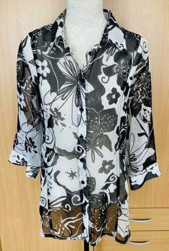 Gina Laura blouse maat 44/46 [DM]