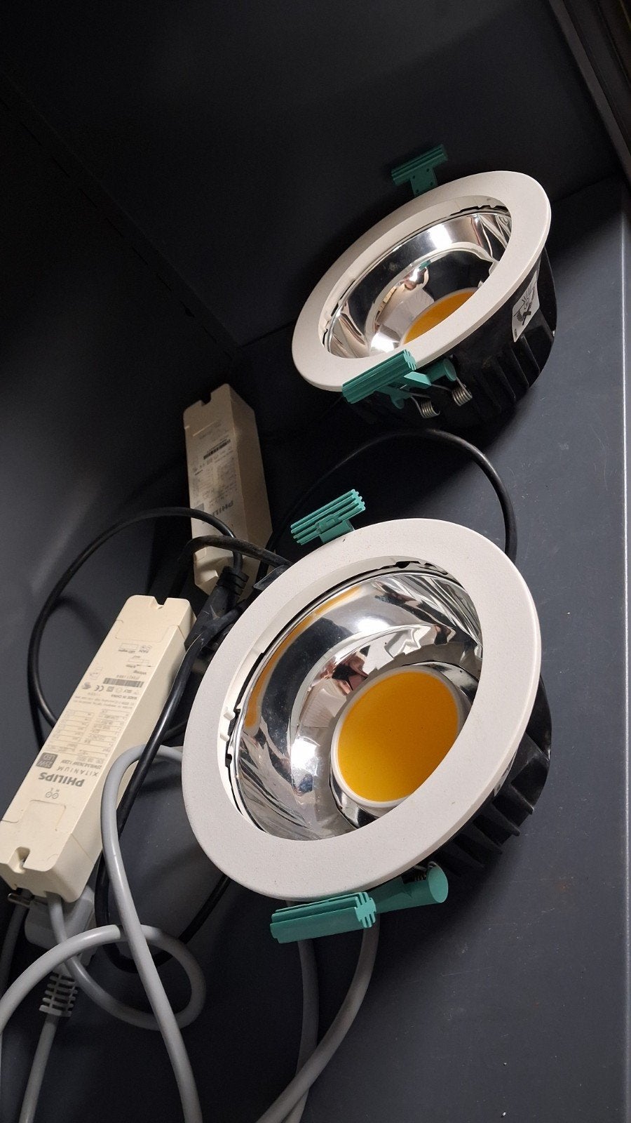 Philips Xitanium 25W LED Inbouwspots (2 stuks), Ophalen of Verzenden, Zo goed als nieuw, LED, Philips