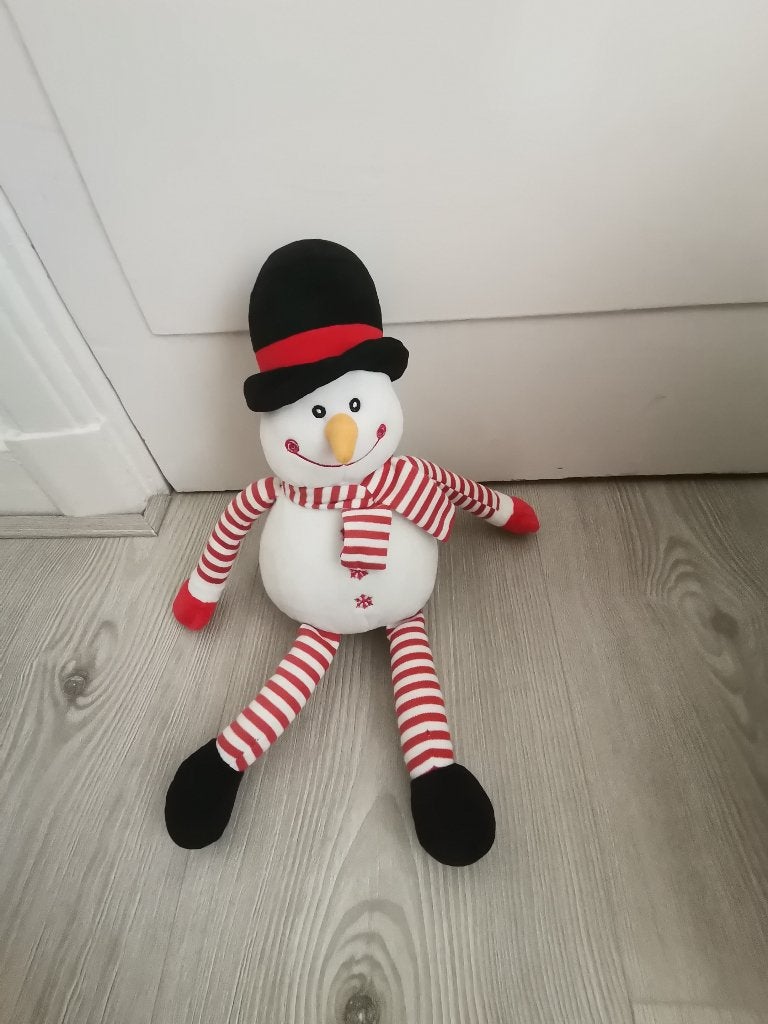 Knuffel sneeuwpop, Kinderen en Baby's, Ophalen, Zo goed als nieuw, Overige typen