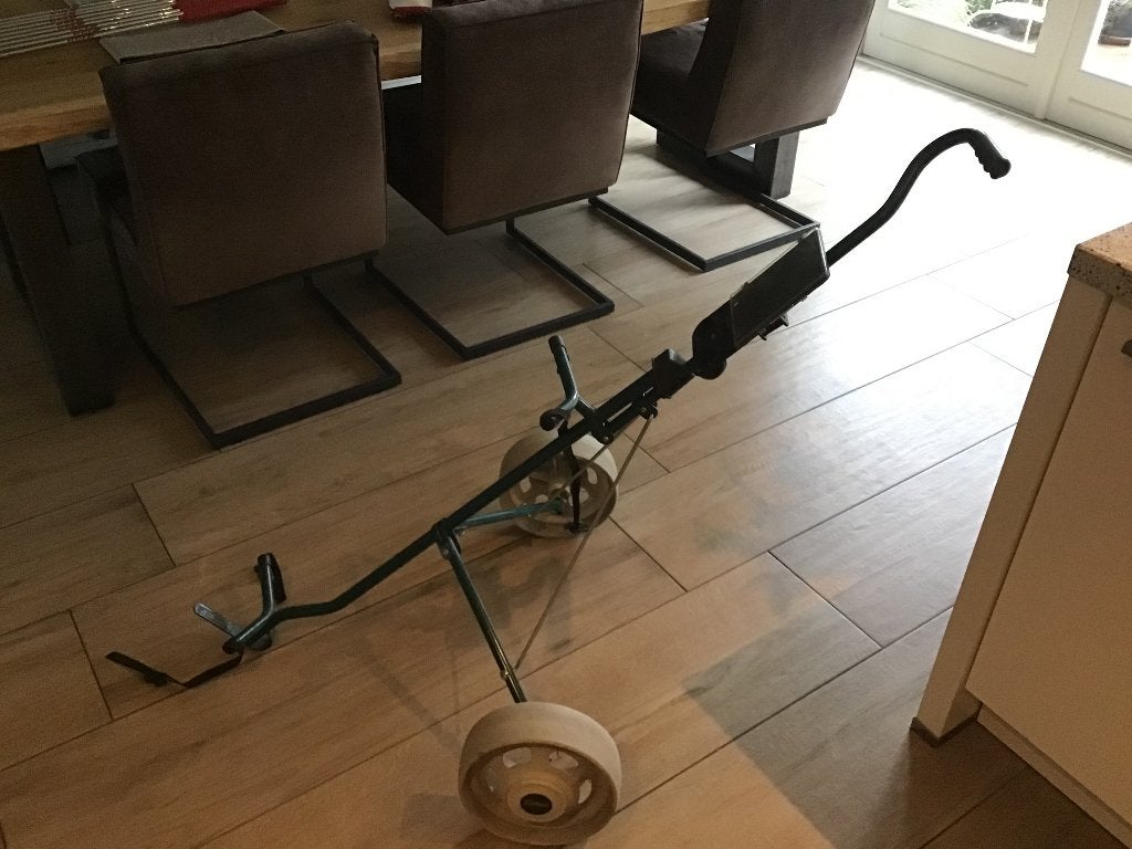 Golftrolley, Ophalen, Gebruikt, Golfkar