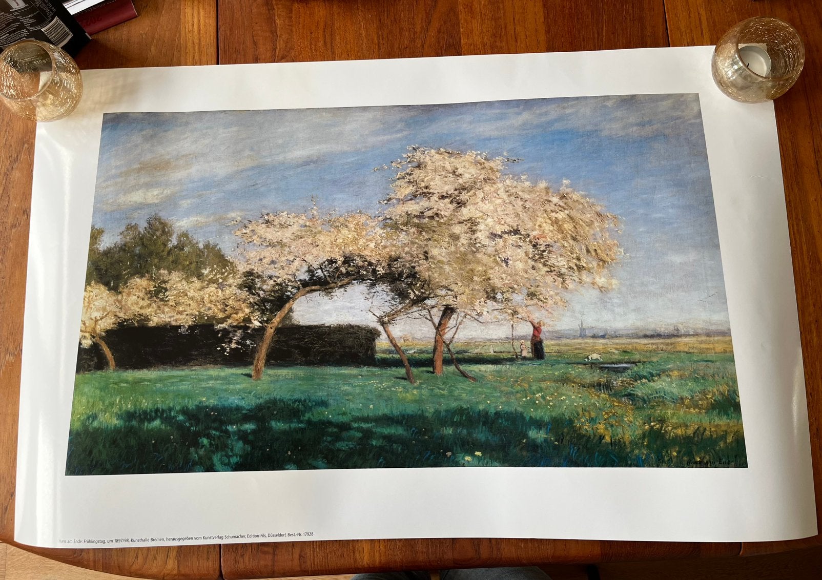 Kunst poster, Ophalen, Overige technieken, Impressionistisch, Landschap