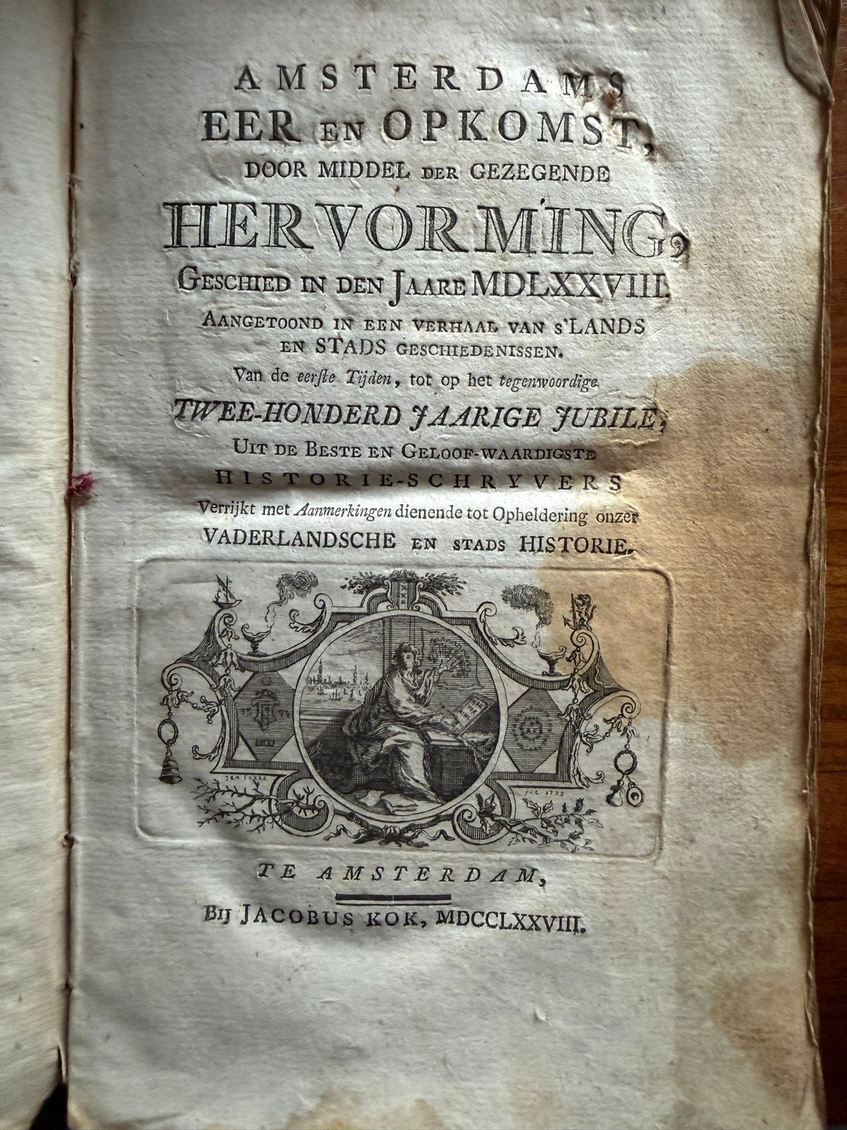 Amsterdams eer en opkomst - Jan Wagenaar (1778)5 boeken in 1, Ophalen of Verzenden