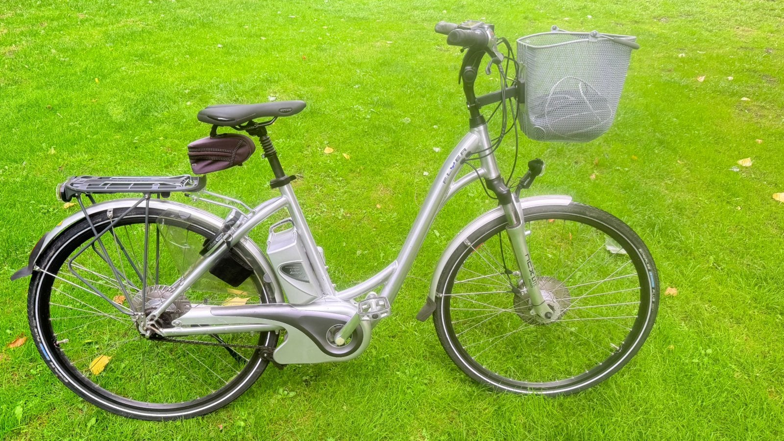 I.z.g.st goede mooie unisex damesfiets E-bike Flyer 51cm N8, Fietsen en Brommers, Gebruikt, Versnellingen, 50 tot 53 cm, Trommelrem