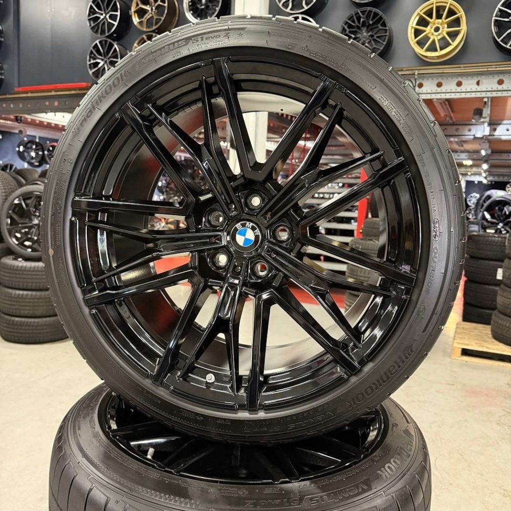 OEM BMW M5 Velgen 20 om 21 Inch G90 G99 Velgen Glans Zwart, Niet ingevuld, Gebruikt, Banden en Velgen, Niet ingevuld