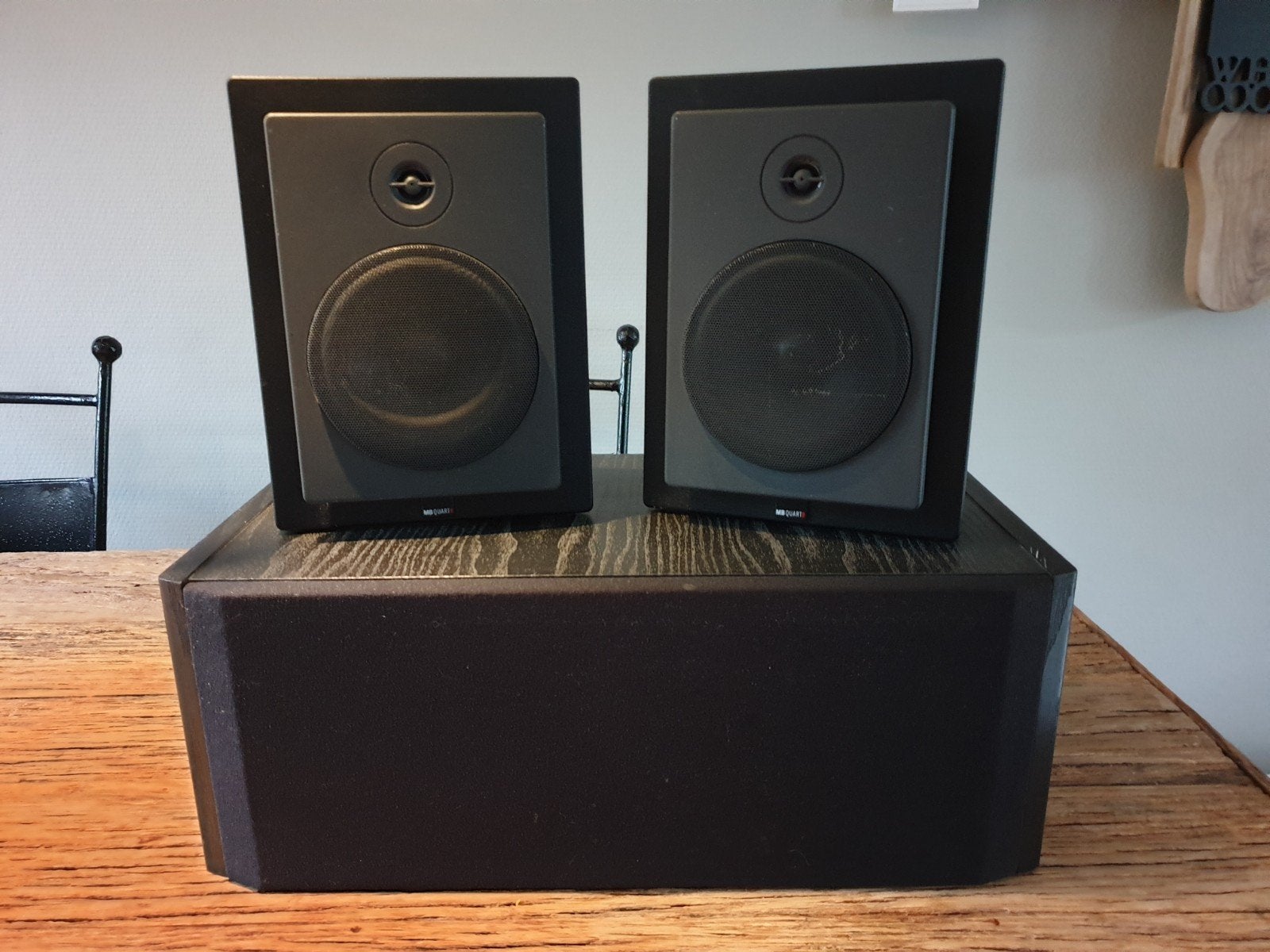 MB Quart 250 speakerset - Center en 2 satelliet speakers